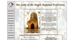 Desktop Screenshot of ourladyoftheangelsregion.org